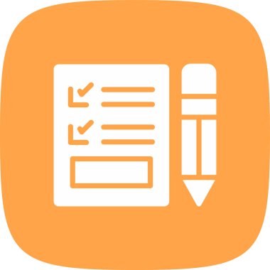 Basit bir simge, vektör illüstrasyonuName