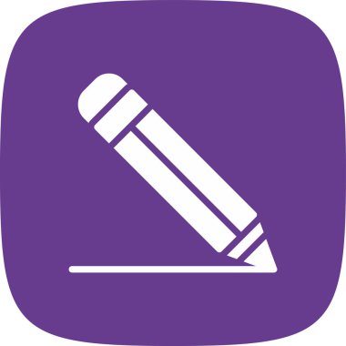 Kalem Ağı simgesi, vektör illüstrasyonu