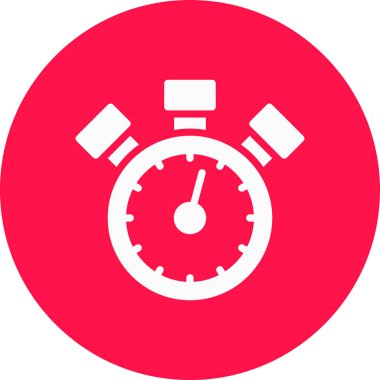 Alarm saati simgesi sağlam stil