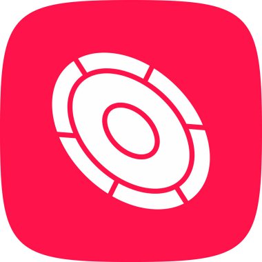 CD mi? Web simgesi basit tasarım