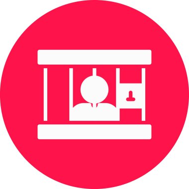 Bir tren istasyonu simgesinin vektör illüstrasyonu