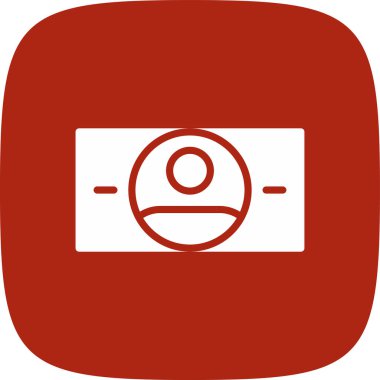 İnsan Başkenti Halk Fonu Basit Simge, Vektör İllüstrasyonu