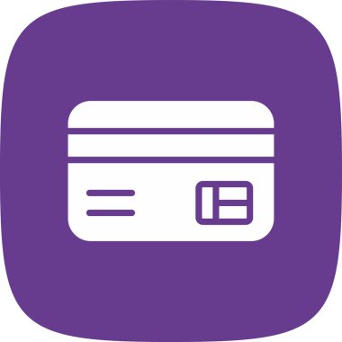 kart vektör simgesi modern basit illüstrasyon