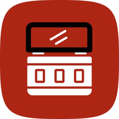 Göz Hekimi Basit Simge, Vektör İllüstrasyonu