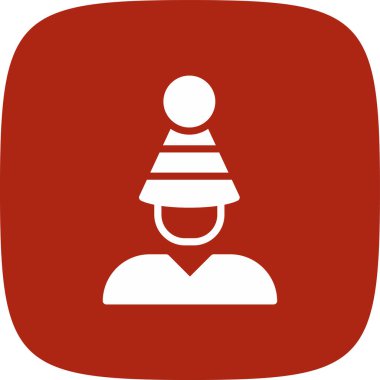 Çocuk Basit Simge, Vektör İllüstrasyonu