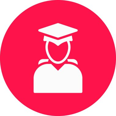 Eğitimin vektör illüstrasyonu modern simge