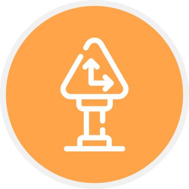 Pano Satırı Çemberi Basit Simge, Vektör Resimleri İmzala