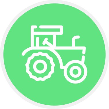 Çekici Hat Çemberi Basit Simge, Vektör Resimleri