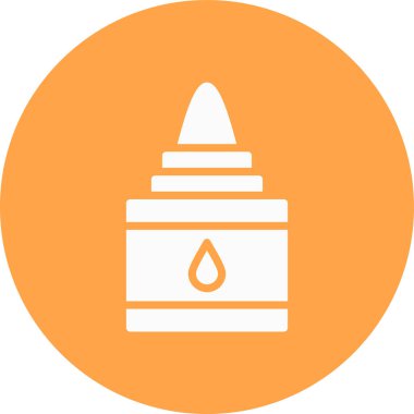 Yağ damlası. Basit illüstrasyon