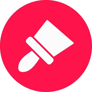 Kazıyıcı Basit Simge, Vektör İllüstrasyonu