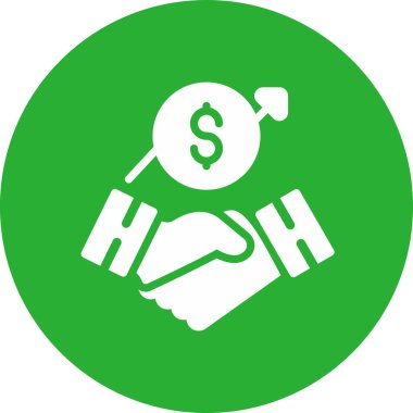 para servisi yuvarlanmış vektör simgesi