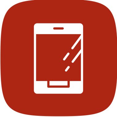 Mobil kutsal kişilerin resmi, vektör çizim