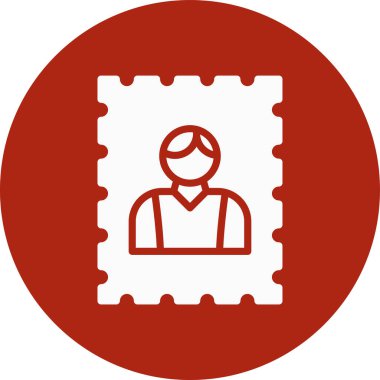 kimlik kartı vektör simgesi