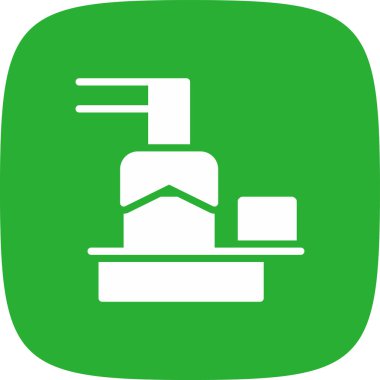 Otomatik Basit Simge, Vektör İllüstrasyonu