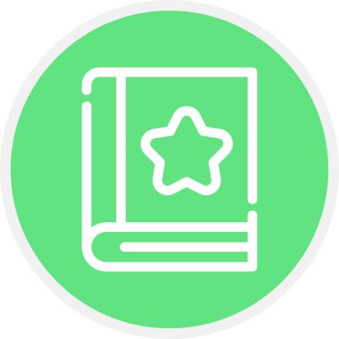 En Çok Satan Satır Çemberi Basit Simge, Vektör İllüstrasyonu