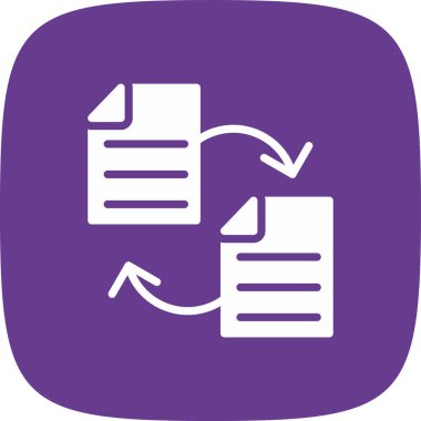 Belgeyi Kopyala Basit Simge, Vektör Resimleri