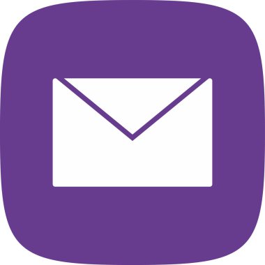 posta basit simgesi, vektör çizim