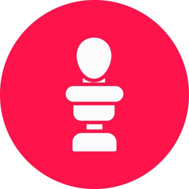 Modern bir simgenin vektör illüstrasyonu