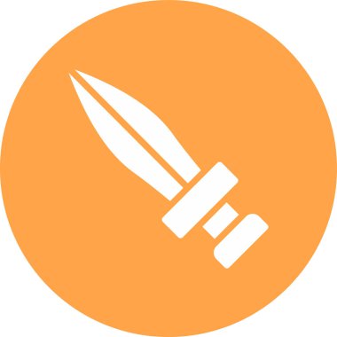 bıçak simgesi vektör illüstrasyonu