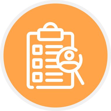 Kurşun Nitelikli Satır Çemberi Basit Simge, Vektör Resimleri