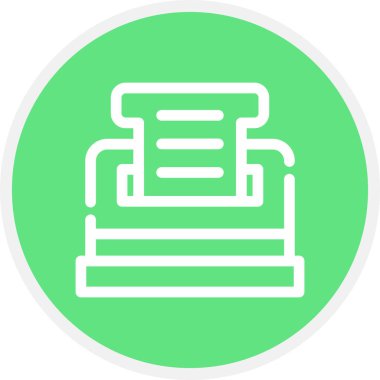 Tost Hattı Çemberi Basit Simge, Vektör Resimleri