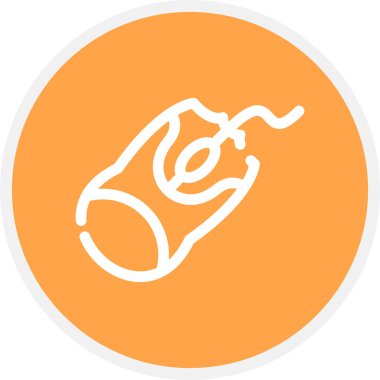 Fare Çizgisi Çemberi Basit Simge, Vektör ResmiComment