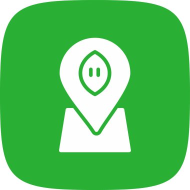 konumu simgesi harita, illüstrasyon vektör