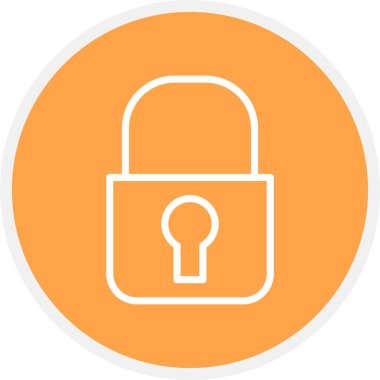 Satır Çemberi Basit Simgesi, Vektör Resimleri