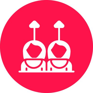 Modern ikon vektör illüstrasyonu, yaz konsepti