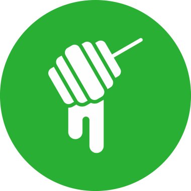 çapraz tornavida simgesi ile el