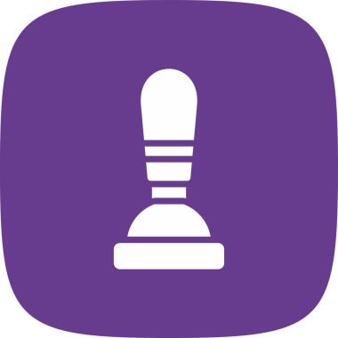 Pompa Simgesi Basit, Vektör İllüstrasyonu