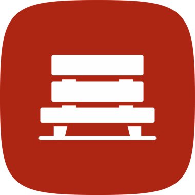 Kitaplar Glyph Vektör Simgesi Tasarımı