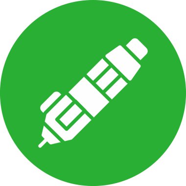 Modern oto tamir simgesinin vektör illüstrasyonu