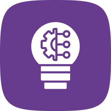 İcat Basit Simge, Vektör İllüstrasyonu