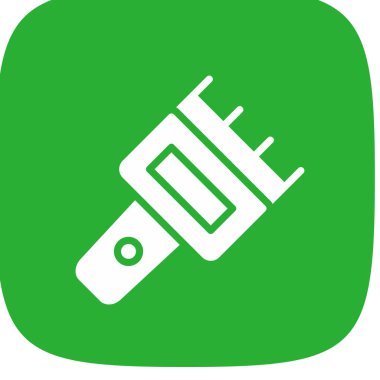 ustura basit simgesi, vektör çizim