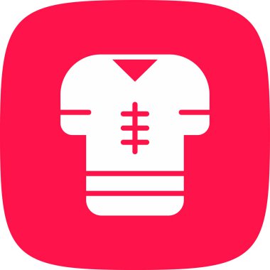 Tshirt Basit Simge, Vektör İllüstrasyonu