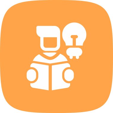 Robot simgesinin vektör illüstrasyonu