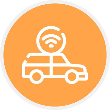 Ücretsiz Wifi Satır Çemberi Basit Simge, Vektör Resimleri