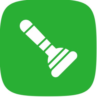 Pompa Simgesi Basit, Vektör İllüstrasyonu