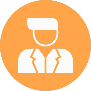 İş adamı. Basit tasarım