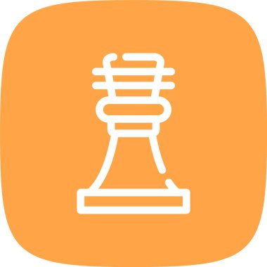 Satranç ikonu vektör illüstrasyonu