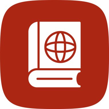 Küresel simge vektör illüstrasyonu