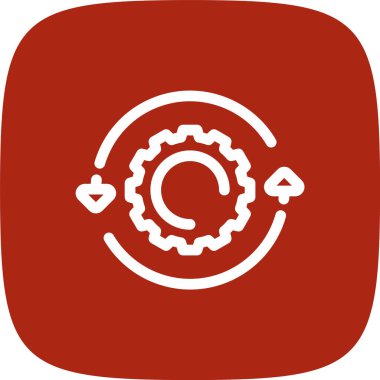 Vektör dişli simge tasarlamak