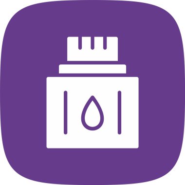 Benzersiz gaz vektör simgesi