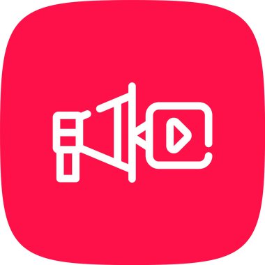 Vektör Kamera Simgesi, vektör illüstrasyonu