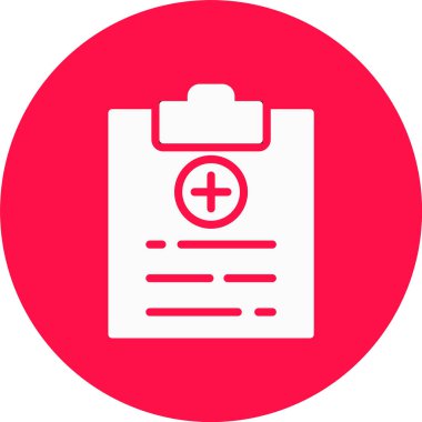 tıbbi simge, basit vektör illüstrasyonu