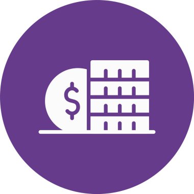 Dolar simgesi vektör illüstrasyonu