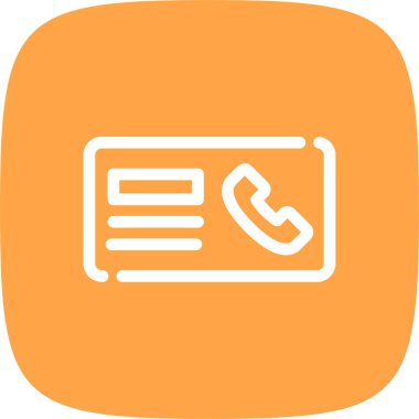 Asgari Temas Çizgisi Yuvarlak Köşeli Basit Simge, Vektör Resimleri