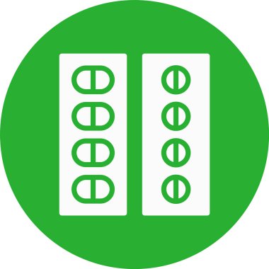 Modern b 'nin vektör illüstrasyonu tıbbi simgeden yoksun