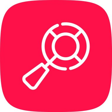 vektör Arama Simgesi illüstrasyonu